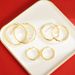 Sha Jin Women's Are Fashionable, Simple Elegant. Car Flower Wave Light Earrings Exude Sense Of Luxury. First And_ipsvogv.com