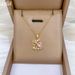 】 Love 【 Leaf Zircon Light Luxury Charm Gorgeous Full Diamond Necklace Women's Versatile Clavicle Titanium Steel Chain 【 】_ipsvogv.com