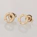 Women's Jewelry Simple Stainless Steel Earrings Hollow Round Hammer Ear_ipsvogv.com