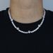 Hip Hop New Eye Zircon Tennis Chain Fashion Trend Men's Tennis Chain Necklace_ipsvogv.com