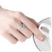 S925 Sterling Silver Retro Ring For Women Classic Red Corundum Egg Shaped 7*9mm Gemstone Ring_ipsvogv.com