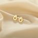 Women’s Jewelry Set Fashion Fashion Luxury High End Diamond Earrings For Women Niche Design Stainless Steel Gold Plated Earrings Ear Jewelry_ipsvogv.com