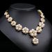 Two piece set of pearl necklace and earrings for bride's high-end design, 2022 new model_ipsvogv.com