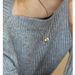 Small Waist Luck Beads Inlaid With Diamond Copper Necklace Gear Geometric Round Bead Pendant Couple Necklace_ipsvogv.com