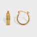 Geometric Multi Layer Arc Earrings For Women Copper Plated With Real Gold Fashion Retro Niche Versatile Design Earrings_ipsvogv.com