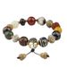 The classic "Eighteen" bracelet of traditional Chinese culture is used to transport blessings, prosperity, and eliminate negative energy_ipsvogv.com