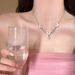 pearl Zircon Butterfly Collarbone ! Chain, Women's Fashion, Light Luxury, High-end, Sensory, Versatile Accessories,_ipsvogv.com