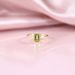 Small Fresh And Simple Ring Square S925 Sterling Silver Inlaid With Natural Colored Gemstones 1 Carat Ring Candy Color_ipsvogv.com