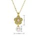 Douyin Hot Selling Light Luxury Diamond Shell Heart Pendant Copper Plated Gold Necklace Female High End Retro Fashion Popular Jewelry_ipsvogv.com