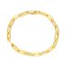 Women's Jewelry Paper Clip Various Specifications 925 Sterling Silver Necklace 14K Gold Men And Women Plain Chain Clavicle Chain_ipsvogv.com