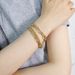 Women's Jewelry Simple Chain Bracelet Set Fashion Paper Clip Figaro Chain Versatile Bracelet_ipsvogv.com