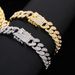 style Full Diamond Alloy 15MM Necklace Accessories Hip Hop Cuban Chain Men's And Women's Jewelry_ipsvogv.com