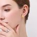 Hot Sale In Real Gold Brass Electroplating Creative Fashion Versatile Flowing Three Dimensional Bow Earrings_ipsvogv.com