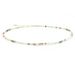 3 cm Colored Zircon Crystal Natural Freshwater Pearl Necklace Female Beads Adjustable_ipsvogv.com