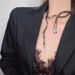 Snake Shaped Necklace For Men Women, Cool And Exaggerated, Niche Personality Design, Adjustable Shape Collar Jewelry_ipsvogv.com