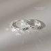 S999 Silver Sky Starry Star River Couple's Pair Light Luxury, High Grade, Sparkling Ring, Niche Design, Handmade Jewelry_ipsvogv.com