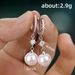 Cao Shi Baroque 2022 Autumn/Winter Fashion Versatile Pearl Earrings, Women's Temperament, High End Earrings_ipsvogv.com