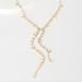 New Women's Accessories, Personalized Long Fringed Necklace, European And American Sexy Irregular Full Diamond Neck Chain_ipsvogv.com