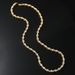 Hip Hop Personality Flower-Shaped Tennis Bracelet Trendy Brand Jewelry Single Row Chain Full Diamond Necklace_ipsvogv.com
