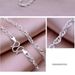 Sterling silver twisted silk square water chain S990 full silver necklace women's simple simple chain choker collarbone silver necklace_ipsvogv.com
