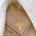 【 Titanium Steel 】 Big Trees With Abundant Fruits, Light Luxury, Gorgeous Temperament, Full Of Diamond Necklaces,_ipsvogv.com