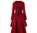 Women's Clothing Autumn new retro mid length windbreaker Gothic style jacket large size women's clothing_ipsvogv.com