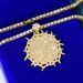 2025 New Thorn Cross Zinc Alloy Full Rhinestone Pendant Necklace_ipsvogv.com