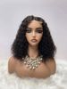 Short Kinky Curly 4x4 Bob Human Hair Wig Pre Plucked Lace 16in Curly Human Hair Bob Wigs For Women_ipsvogv.com