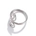Jewelry Metal Thread Wrapped Open Female Personality Geometric Coil Gold Hoop Ring Handpiece_ipsvogv.com