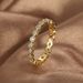 Simple Niche Versatile Design Ring Female Light Luxury Brass Gold Plated Micro Inlaid White Zirconium Index Finger Ring_ipsvogv.com