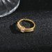 Fashionable and Luxury Ring for Women's INS. Cool and Elegant Design, Superb and Exquisite Diamond Small Sunflower Ring_ipsvogv.com