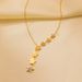 Star Necklace Collarbone Chain Women's Versatile Exquisite Fashion Titanium Steel Tassel Jewelry_ipsvogv.com