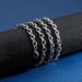 1.5/2/3/4/5/6MM stainless steel corner chain with plain chain gold/steel/black 45 75cm_ipsvogv.com