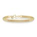 Mesh Chain Bracelet Sparkling French Retro Strap Jewelry Gift_ipsvogv.com