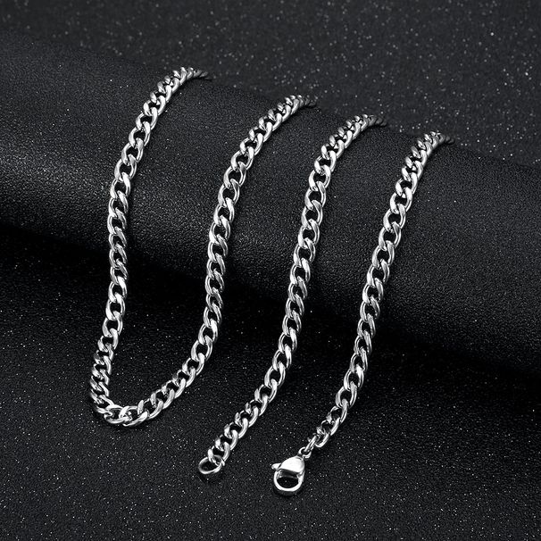 New Hip-Hop Accessories Titanium Steel Gold-Plated Diamond-Studded Virgin Mary Pendant Necklace_ipsvogv.com