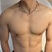 Cross Necklace Temperament, Fashionable Personality, Male Trend Design, Collarbone Chain, Cool Style, Hip-hop, Simple_ipsvogv.com