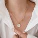 Small Luxurious Gold-plated Shell Lucky Brand Necklace Women's Collarbone Chain, Sweater Chain For Autumn And Winter,_ipsvogv.com