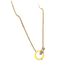 Body 【 Full Titanium Steel 】 Light Luxury And Extremely Simple Wind Double Ring Furnace Genuine Gold Necklace For 【 】_ipsvogv.com