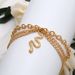 New Multi-layer Hollowed Out Foot Decoration Tassel Snake Shaped Pendant With Three-layer Leg Chain For Women_ipsvogv.com