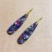 Bohemian Geometric Pattern Emperor Pine Pendant Women's Earrings Ethnic Style Creative Earrings_ipsvogv.com
