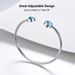 Women's Jewelry Stainless Steel 12 Birthstone Bracelet January To December Birthday Gift_ipsvogv.com