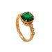 Korean Version Of New Emerald Selected Zircon Niche, Light Luxury Design, Internet Famous Ring, Personality, Versatile_ipsvogv.com