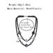 Halloween Double Layer Beaded Necklace Punk Style Personality Spider Web Ghost Print Clavicle Necklace_ipsvogv.com