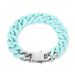 Men's Jewelry Cuban Bracelet Jewelry Men's Niche Macaron Color Titanium Steel Bracelet No Fading Jewelry Set_ipsvogv.com