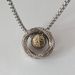 Chinese Style Fashion Mobius Ring Transfer Bead Necklace Men's Pendant Trendy Brand Versatile Accessories Niche Design_ipsvogv.com