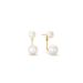 Women's Jewelry Two Wear Pearl Earrings Light Luxury High End Design One Piece Two Wear Earrings Ear Jewelry_ipsvogv.com