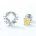 Summer S925 Silver Ice Flower Cut High Carbon Diamond Earrings For Women With Full Inlaid Colored Gemstones Fashionable Earrings Detachable_ipsvogv.com