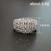 Cao Shi's Live Broadcast All Sky Star Full Of Zircon Bronze Jewelry Women's Light Luxury Ring_ipsvogv.com