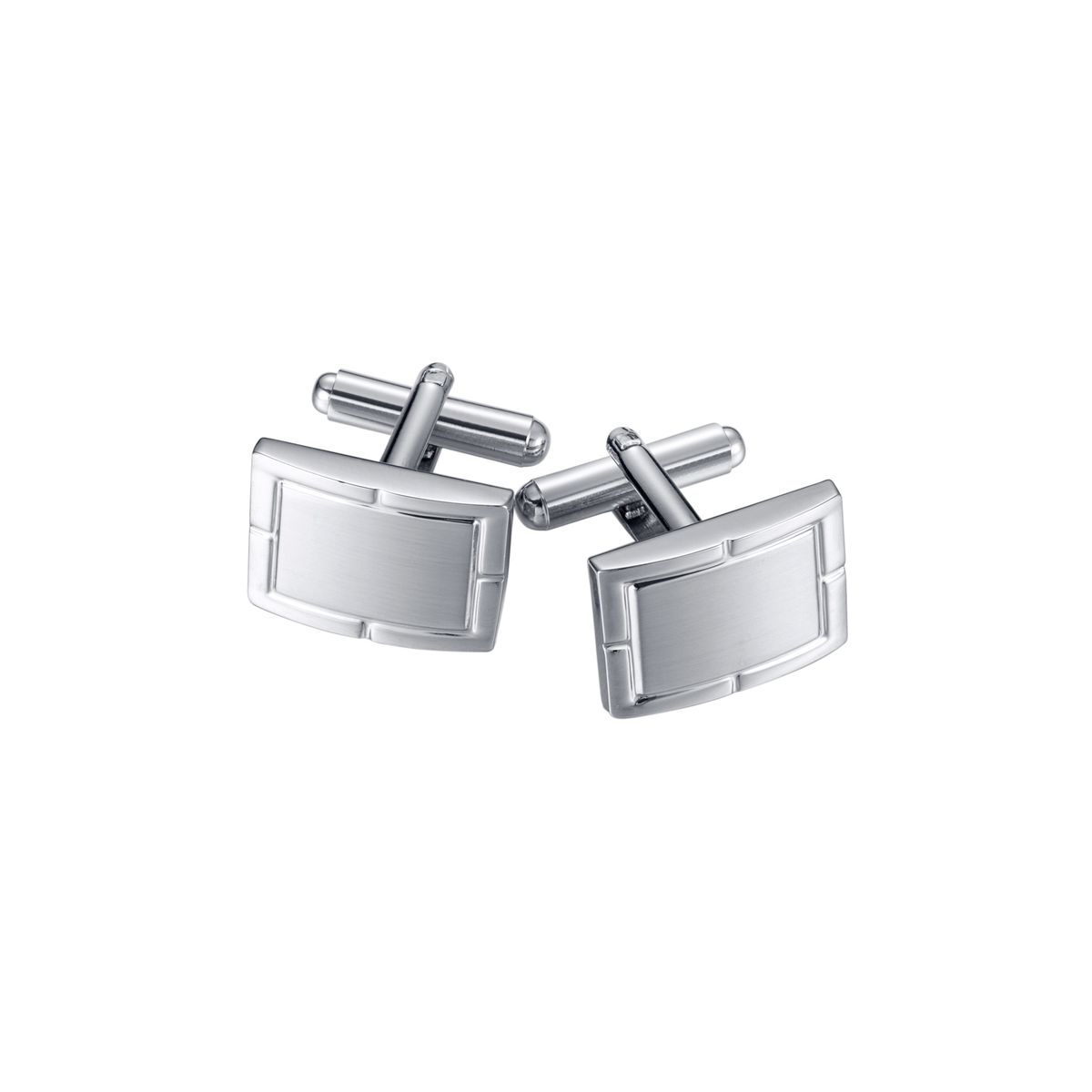 New Men's Business Silver Cufflinks Creative Square Striped Cuff Nails French Fashion Cufflinks Spot_ipsvogv.com