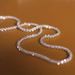 Jewelry Hot Sale Sparkling Caterpillar Women's Silver Necklace Women's Basic Chain Clavicle Chain_ipsvogv.com